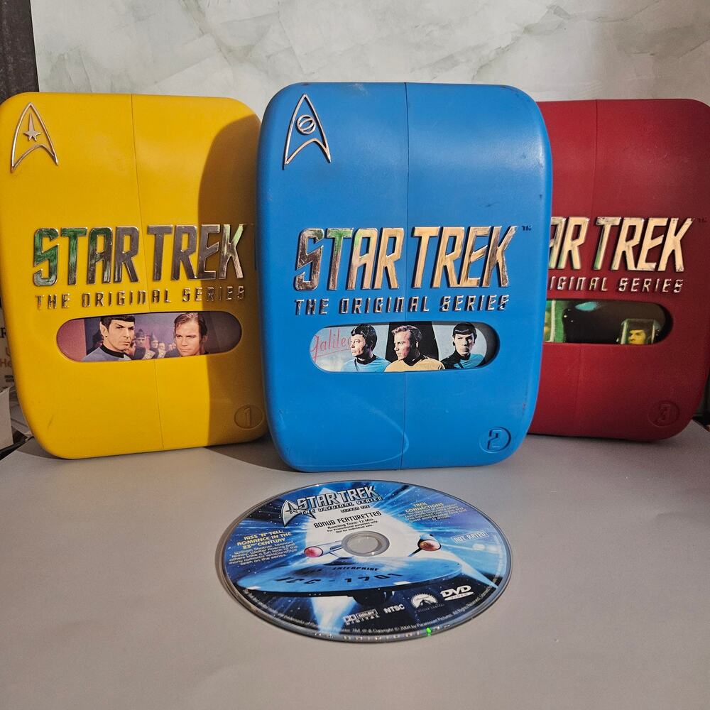 2004 Collector's Edition DVD Star Trek: The Original Series Season 1,2,3